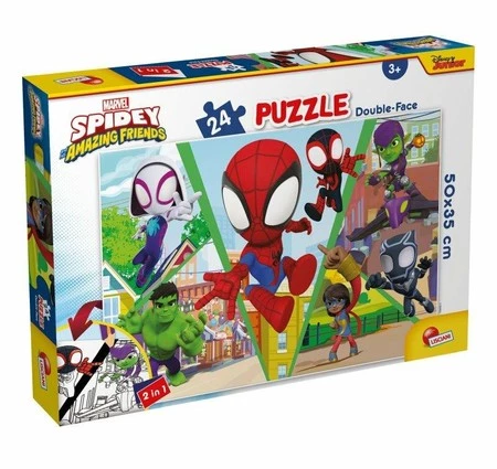 Puzzle dwustronne 24el Marvel Spidey Let's Challenge. LISCIANI 99672