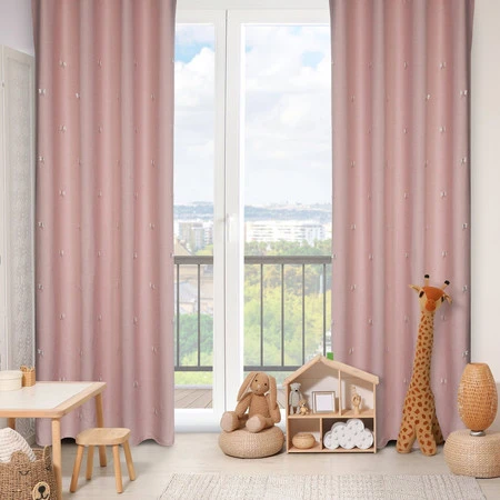 ZASŁONA GOTOWA WENDY 140 X 250 CM RÓŻOWY