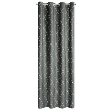 ZASŁONA DEKORACYJNA PIERRE CARDIN MARGO 140 X 250 CM JASNOSZARY