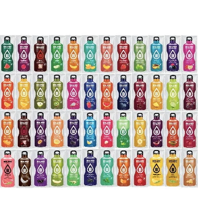 Zestaw Bolero 48 szt. x 9g napojów mix smaków ze stewią bez cukru