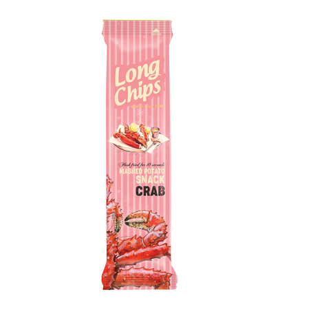 Zestaw 2x Chipsy ziemniaczane o smaku kraba 75 g