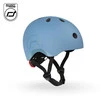 SCOOTANDRIDE Kask S-M dla dzieci  3+ Steel