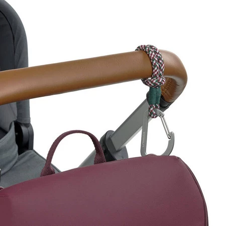 Lassig Casual Label Uniwersalne sznurkowe zaczepy do torby do wózka 2 szt. green lavender