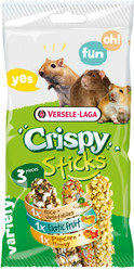 VERSELE LAGA Crispy Sticks Omnivores Triple Variety Pack 3szt.