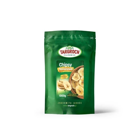 TARGROCH CHIPSY 1000g BANANOWE