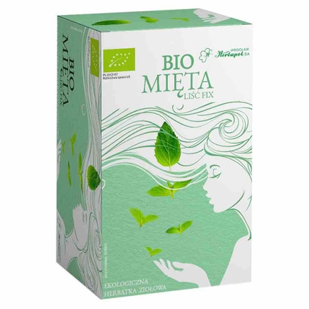 Liście mięty pieprzowej Herbapol BIO, 36g