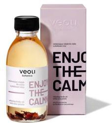 Veoli - Relaksujący olejek do ciała z płatkami róży - 150 ml