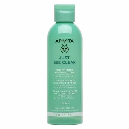 Just Bee Clear Pore Minimizing Purifying Lotion matujący tonik oczyszczający do cery tłustej 200ml