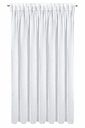 FIRANA GOTOWA TINA NA TAŚMIE 140 X 270 CM BIAŁY