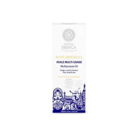 Rose Imperiale Multipurpose Oil wielofunkcyjny olejek do twarzy, ciała i włosów Hydrolat z Róż Rose de Grasse & Olejek Ylang Ylang 30ml