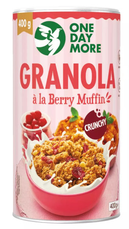 ONEDAYMORE Berry Muffin Granola 400g