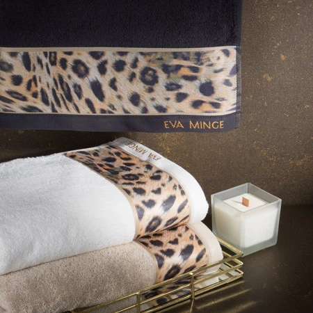 Ręcznik Eva 24 30 x 50 cm, Czarny