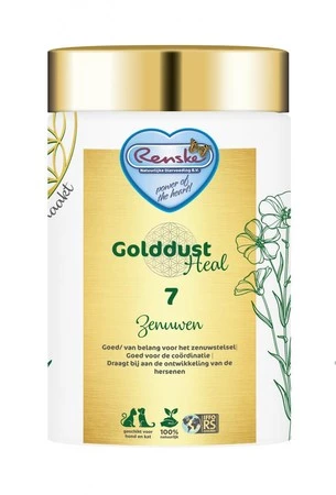 RENSKE GOLDDUST HEAL 7 – układ nerwowy – wsparcie funkcjonowania układu nerwowego i pracy mózgu (250g)