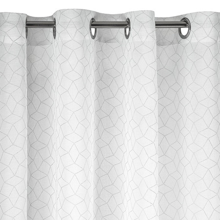 FIRANA GOTOWA CLAUDIA 140 X 250 CM BIAŁY