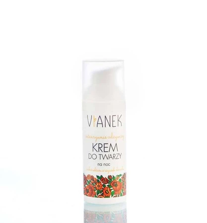 Vianek, Intensywnie odżywczy krem do twarzy na noc, 50 ml