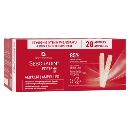 Seboradin FORTE Ampułki na wypadanie włosów 28x5,5ml