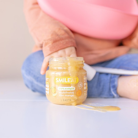 Smileat, BIO Deser wieloowocowy z mango 6m+, 130g