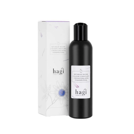 Hagi − Naturalny balsam z olejem z passiflory i organiczną wodą pomarańczową − 200 ml