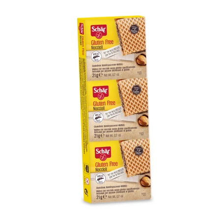 Schar − Noccioli, wafelki orzechowe bezglutenowe − 63 g