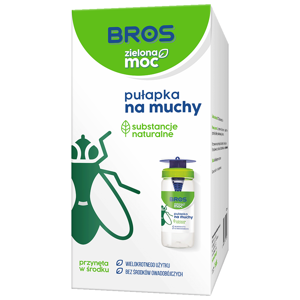BROS - Zielona Moc pułapka na muchy - Nabea.pl