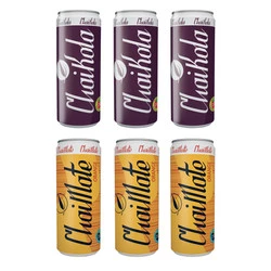 Zestaw mix smaków Chaitea: 3x ChaiKola 330ml oraz 3x ChaiMate Orange 330ml 