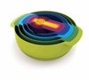 JJ - Zestaw misek i miarek Nest™ 9 Plus, multikolo