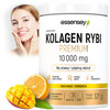 Essensey Kolagen Rybi Premium 10 000mg - 321g smak mango - pomarańcza