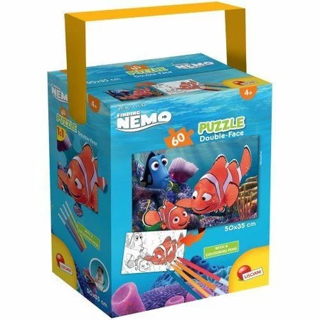 Puzzle dwustronne w tubie 60el. 50x35cm Nemo. 86184 LISCIANI