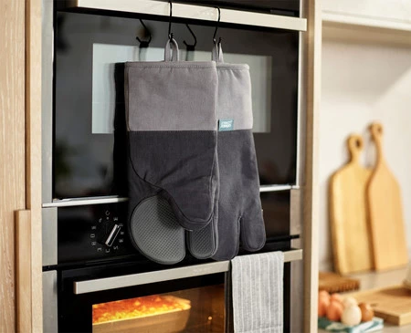 JJ-Zestaw rękawic chwytek kuchennych2el.szaryPinch