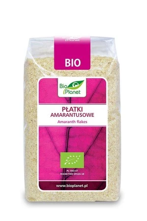 Bio Planet − Płatki amarantusowe − 300 g KRÓTKA DATA 09.05.2023