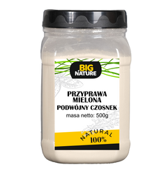 PRZYPRAWA PODWÓJNY CZOSNEK bez soli i chem 500G