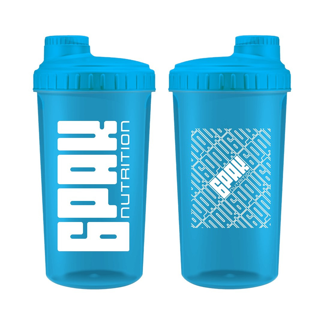 6PAK SHAKER PATERN NEON BLUE 700ml - Nabea.pl