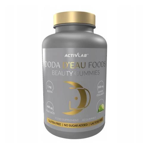 Activlab DODA D'EAU FOODS Beauty 60 żelek smak cytryna-limonka - Nabea.pl