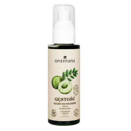 Orientana, Ajurwedyjski olejek do włosów, amla i bhringraj,105 ml 