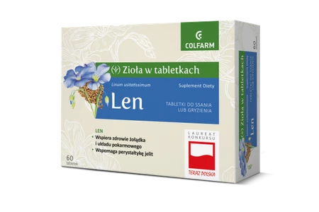 Colfarm − Len − 30 tabletek do ssania