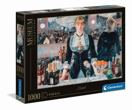 Puzzle 1000 muzeum Manet A bar at the Folies-Bergere 39661 -