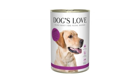 Zestaw 10x DOG'S LOVE Lamm - jagnięcina z dynią, morelą i ziemniakami (400g)