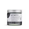 Georganics, Mineralna pasta do zębów w słoiku, bez fluoru, do codziennej pielęgnacji, z aktywnym węglem, 60 ml