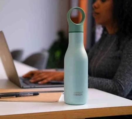 JJ - Butelka termiczna stalowa 500ml Loop™, zielon