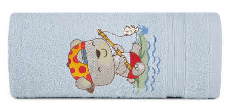 Ręcznik Dziecięcy Baby51 50 x 90 cm, Niebieski