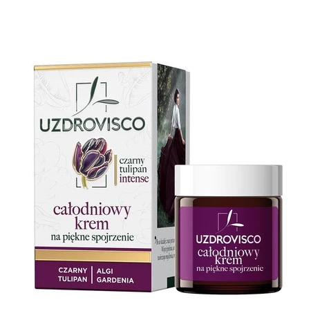 Uzdrovisco - Czarny Tulipan Intense Całodniowy krem pod oczy na piękne spojrzenie 25ml