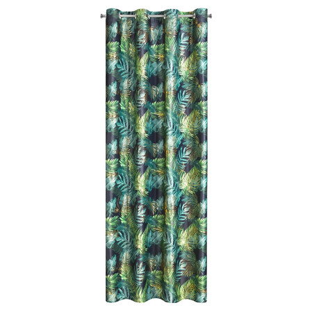ZASŁONA GOTOWA DAVOS 140 X 250 CM CZARNY