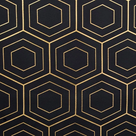 ZASŁONA GOTOWA KAJA 135 X 250 CM CZARNY