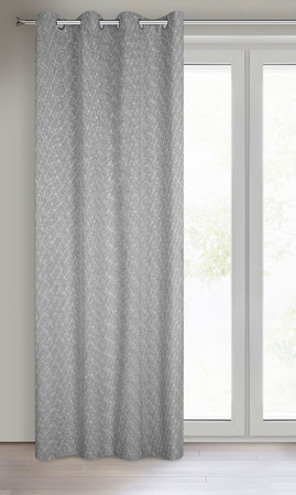 ZASŁONA GOTOWA SANDI 140 X 260 CM STALOWY