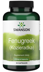 Swanson Fenugreek Kozieradka 610 mg 90 kaps.