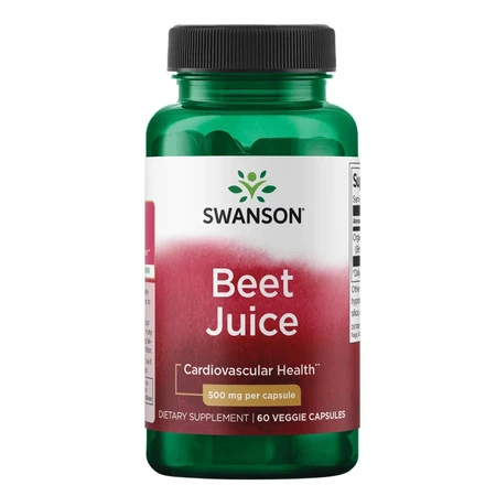 SWANSON Beet Juice - Sok z buraków (60 kaps.)