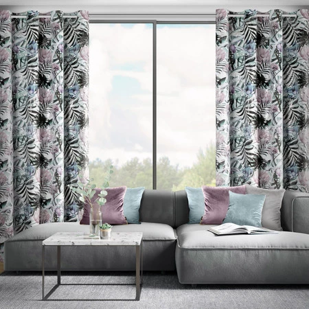 ZASŁONA GOTOWA MALIBU 140 X 250 CM BIAŁY