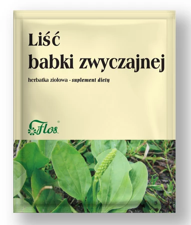 Babka zwyczajna liść 50g FLOS