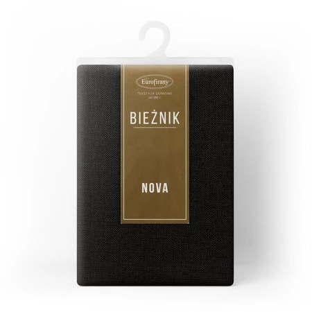 OBRUS STELLA 2 40 X 180 CM CZARNY
