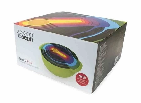 JJ - Zestaw misek i miarek Nest™ 9 Plus, multikolo
